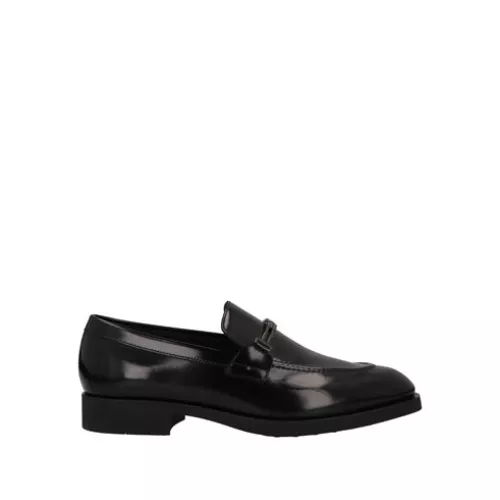 Tod's Man Black Loafer Soft Leather