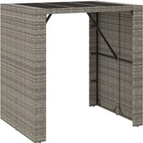 60472 466647 Ds vxl bar tbl grey 105x80x110