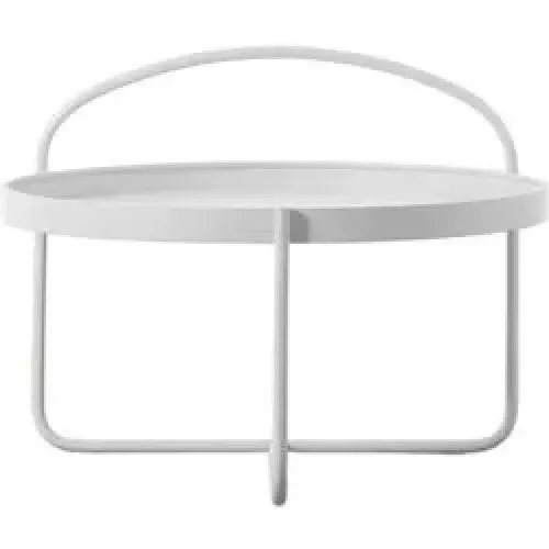Crossland Grove Melton Coffee Table White 65 X 65 X 50Cm, White