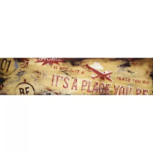 Home by Rodney White - Wrapped Canvas Panoramic Advertisements Print