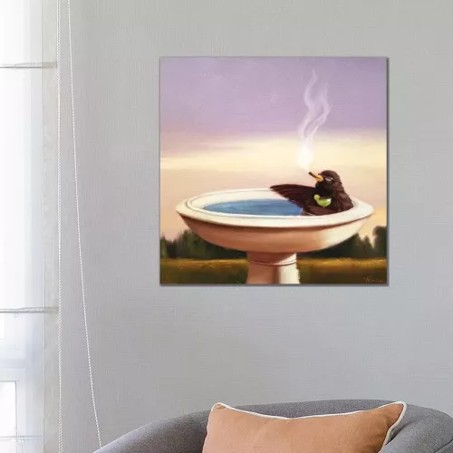 Executive Soak - Wrapped Canvas Graphic Art