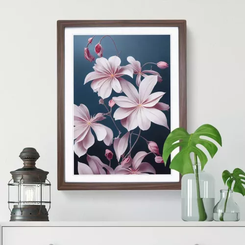 The Flowers - Picture Frame Graphic Art