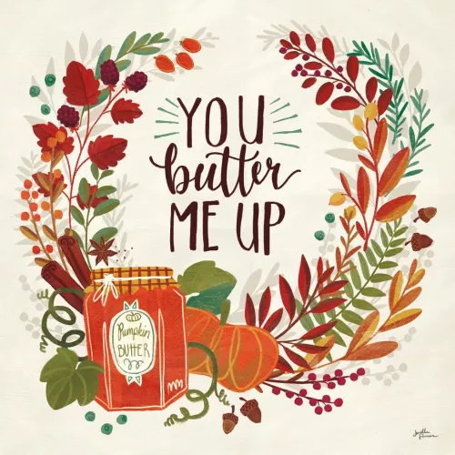 Spread the Love IV by Janelle Penner - Wrapped Canvas Typography Print