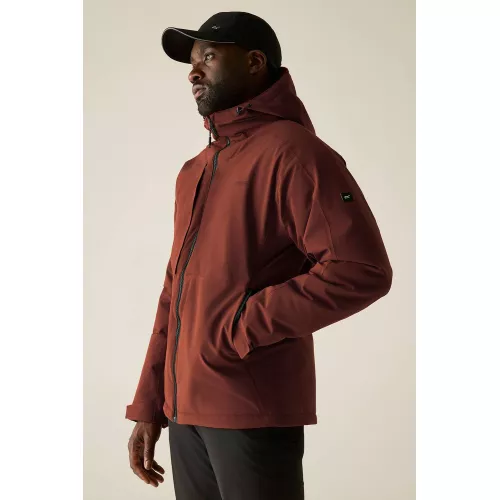 Regatta Men's Maltrek Waterproof Insulated Jacket in Dark Red | Size: Large