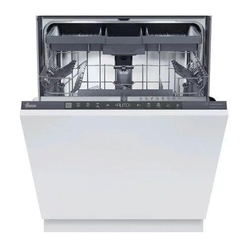 HAIER HI 6B2F3STA-80 Full-size Fully Integrated WiFi-enabled Dishwasher, White
