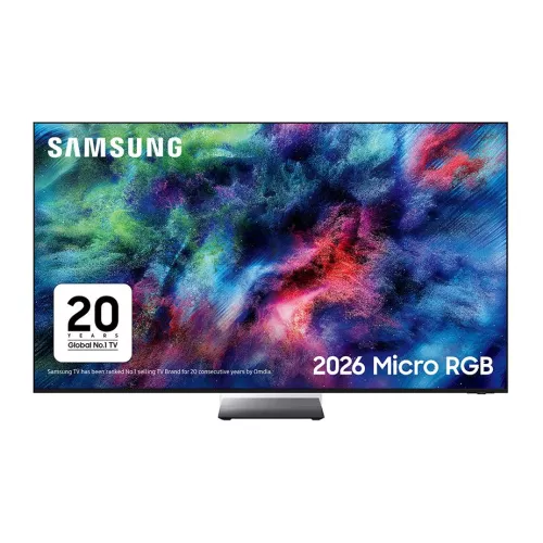 85″ SAMSUNG R95H  Micro RGB 4K Smart AI TV 2026 - MRE85R95H, Black