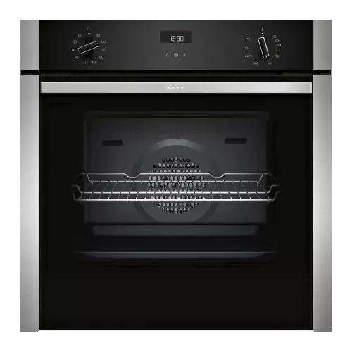 NEFF Slide&Hide N50 B3ACE4AN3B Electric Oven - Stainless Steel, Stainless Steel