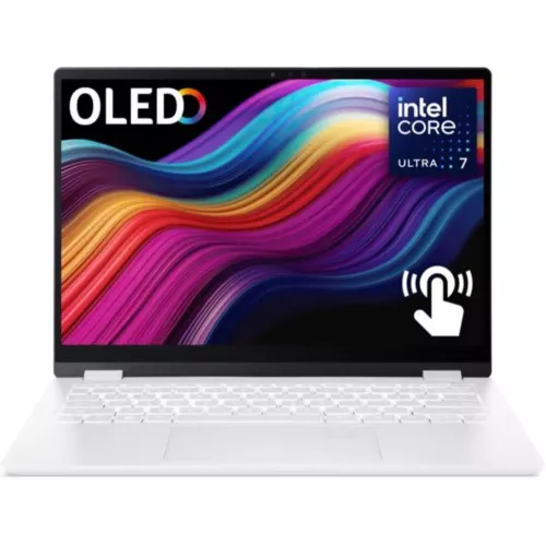 ACER Swift Edge AI 14″ Refurbished Laptop, Copilot PC - Intel®Core™ Ultra 7, 1 TB SSD, White (Excellent Condition), White