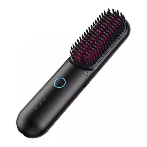 TYMO Porta Pro HC122P Hair Straightening Brush - Black, Black
