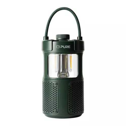PURE Woodland Glow Portable Bluetooth Speaker - Green, Green