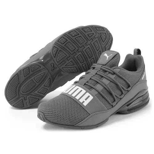PUMA CELL Regulate Woven Menâ€™s Running Shoes in Gray | Size 7