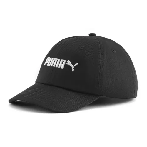 PUMA Essentials No. 2 Logo Kids' Cap in Black | Size Youth