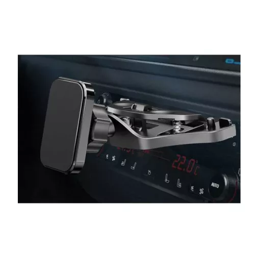 iPhone Magnetic Smartphone Car Mount - Universal Mobile Phone Holder, 360° Rotation, Secure CD Slot Fit | Wowcher