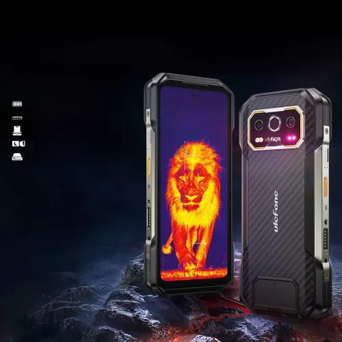 Ulefone Armor 27T 4G THERMAL BY FLIR® Rugged Phone 10600mAh Up to 24GB+256GB  6.78″FHD 120Hz Night Vision Android 14 Smartphone