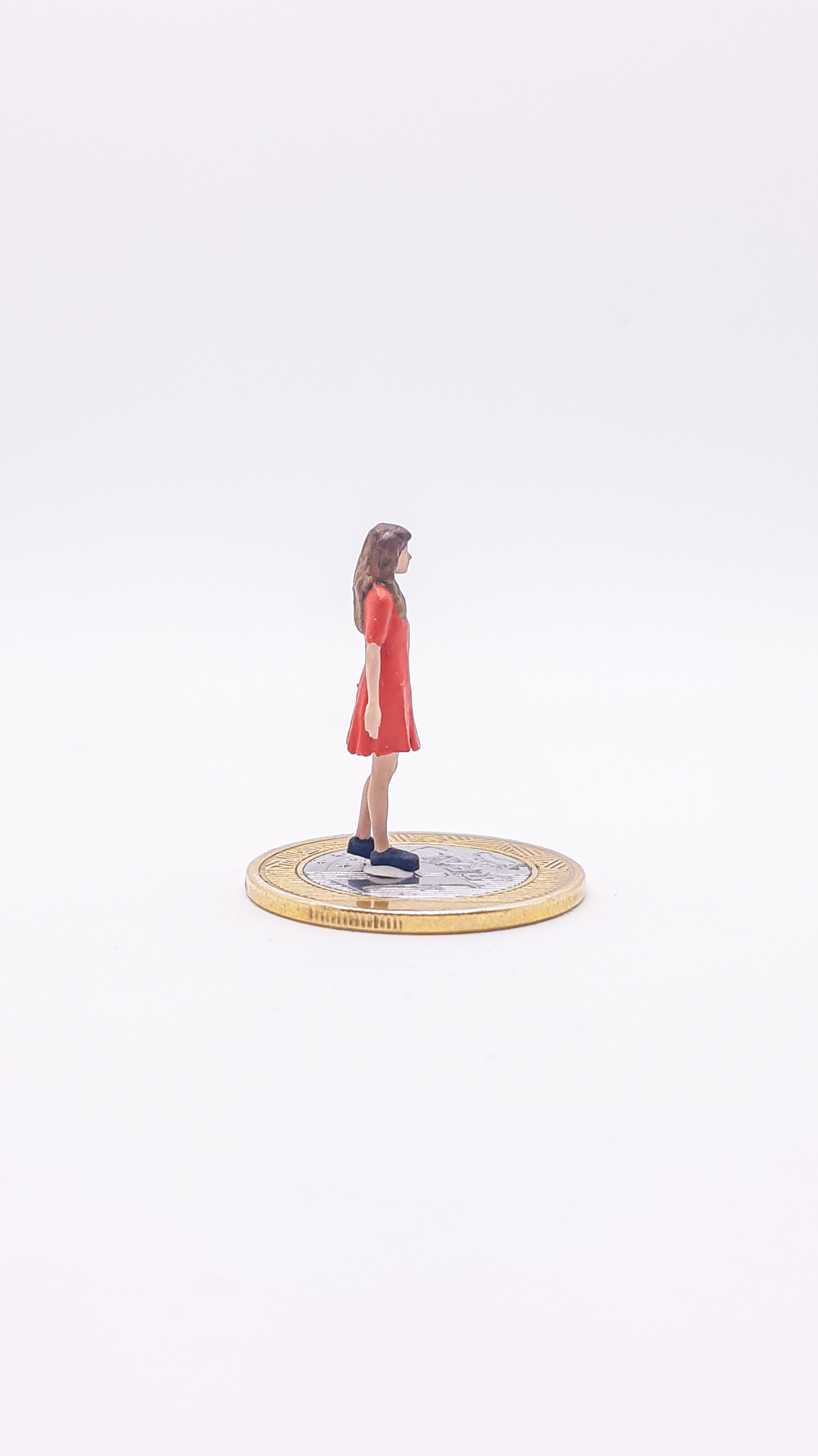Moça de Vestido Miniatura M307A — imagem 4