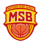 Escudo do MSB Martigues Sport Basket