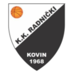 Escudo de KK Radnički Kovin