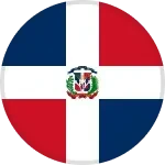 Escudo do Dominican Republic 3x3