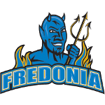 Escudo do Fredonia State Blue Devils
