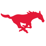 Escudo do Southern Methodist Mustangs