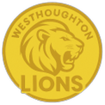 Escudo do Westhoughton Lions Yellows