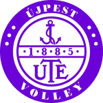 Escudo do Újpest TE Volley