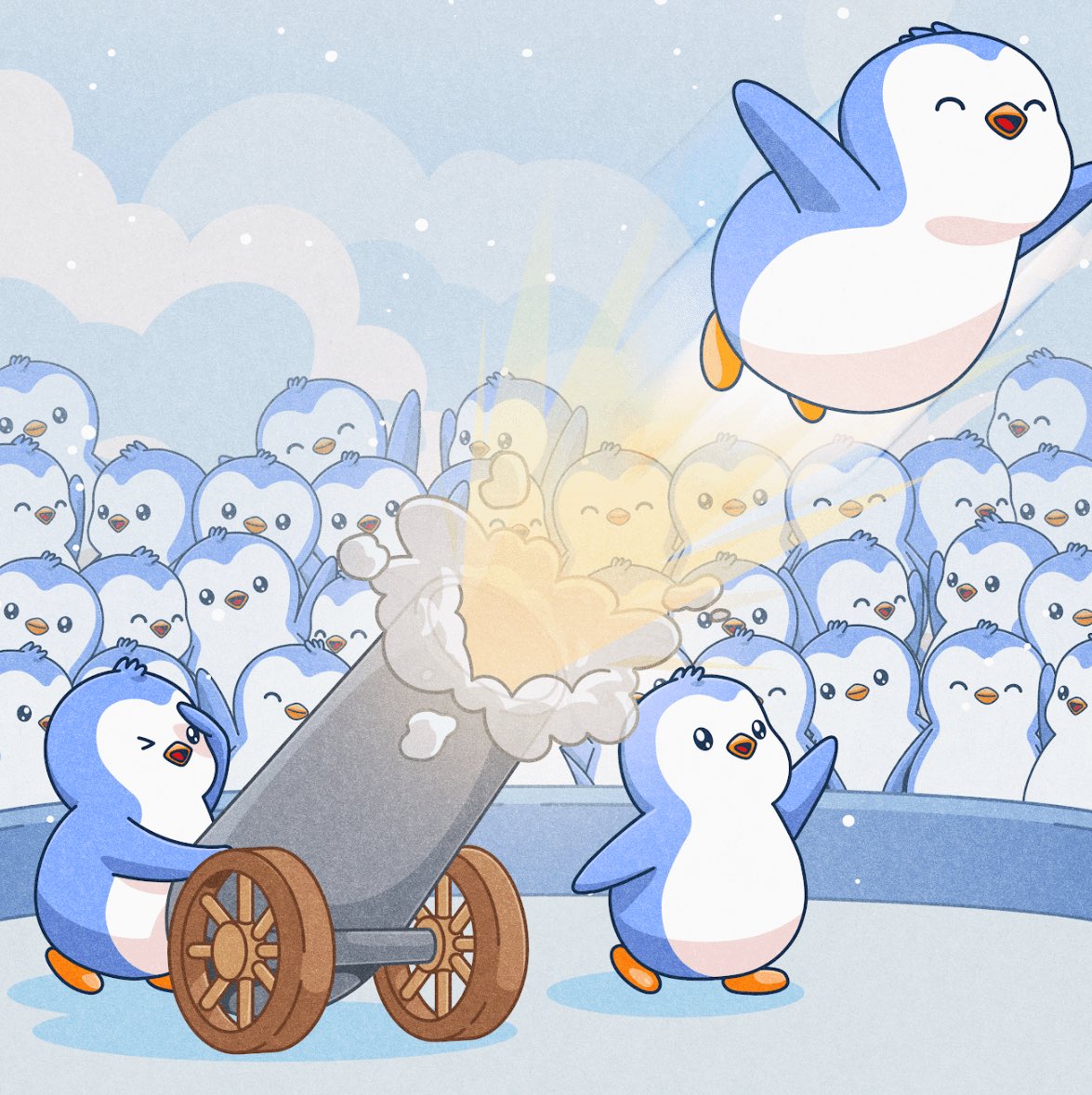 Pudgy Penguins Recaps Milestones Including Capitol Hill Support and Brand Partnerships - Abstract blockchain breaking news