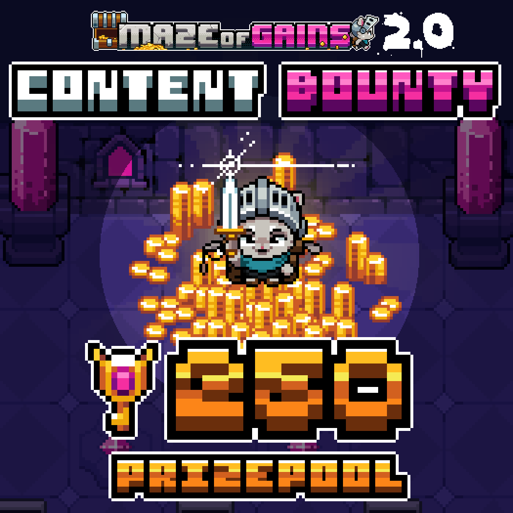 Maze of Gains 2.0 Playtest Launches Content Bounty With 250 Arcade Keys - Abstract blockchain breaking news