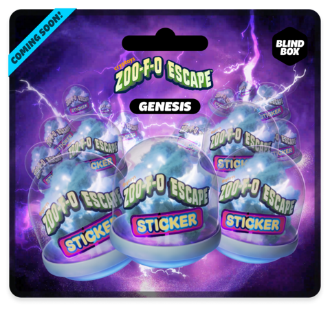 Digitoys Announces Original Sticker Line With Zoo-F-O Escape Genesis - Abstract blockchain breaking news