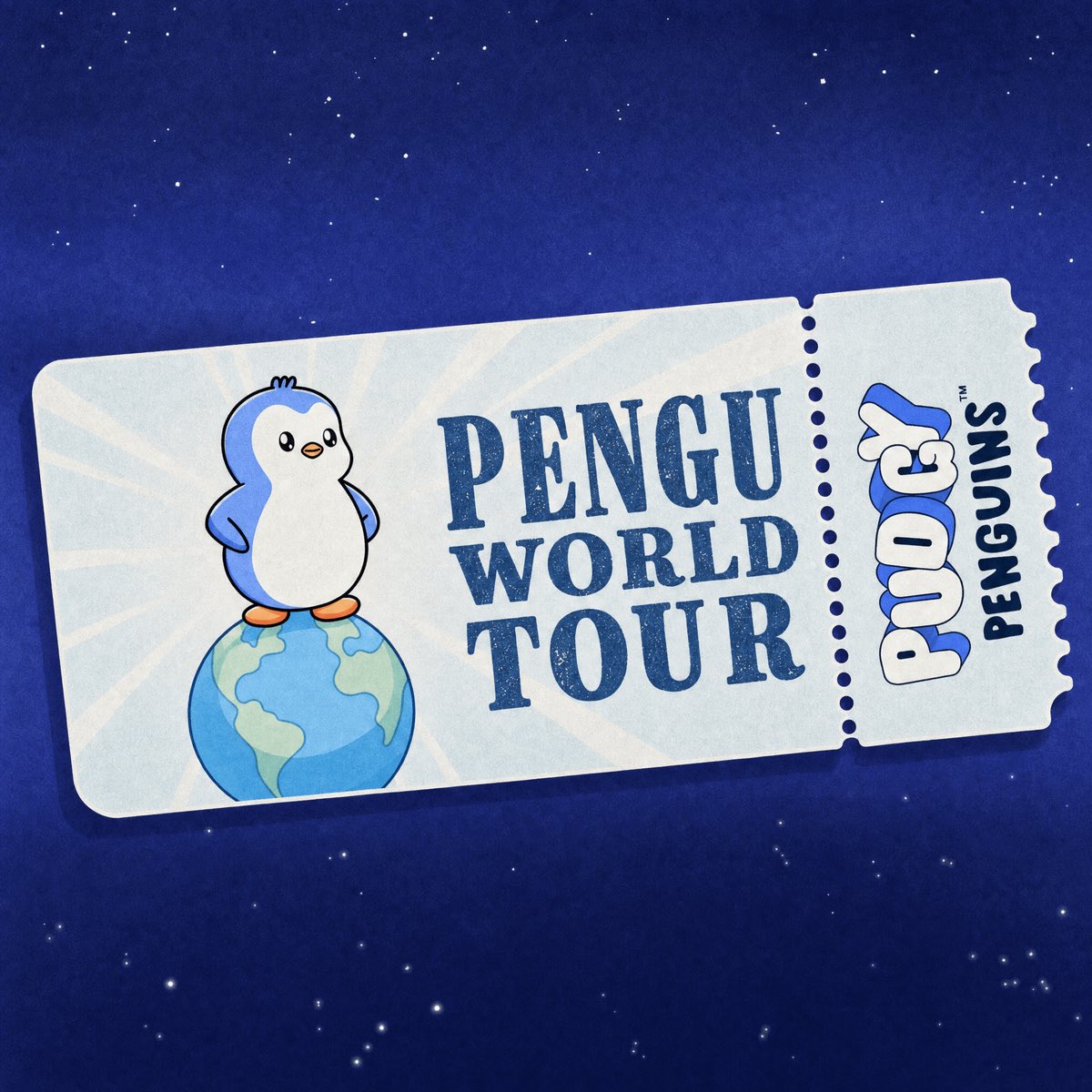 Pudgy Penguins Launch Global 'Pengu World Tour' Meetup Series - Abstract blockchain breaking news