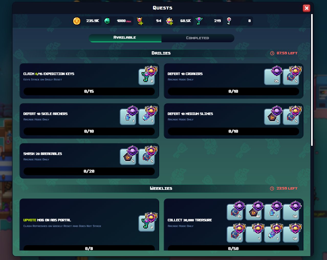 Maze of Gains Adds Daily and Weekly Quest Board - Abstract blockchain breaking news