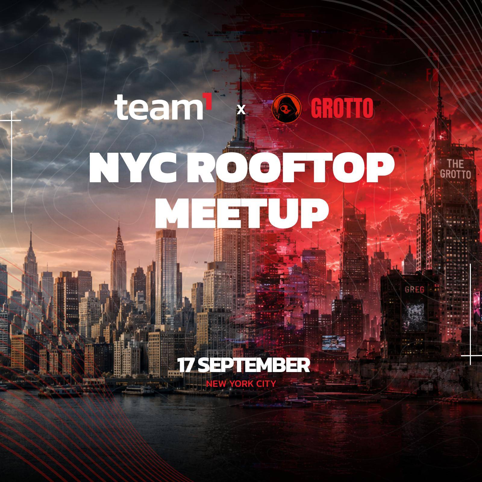 Team1 and Grotto to Host NYC Rooftop Meetup During Avalanche Summit - Abstract blockchain breaking news