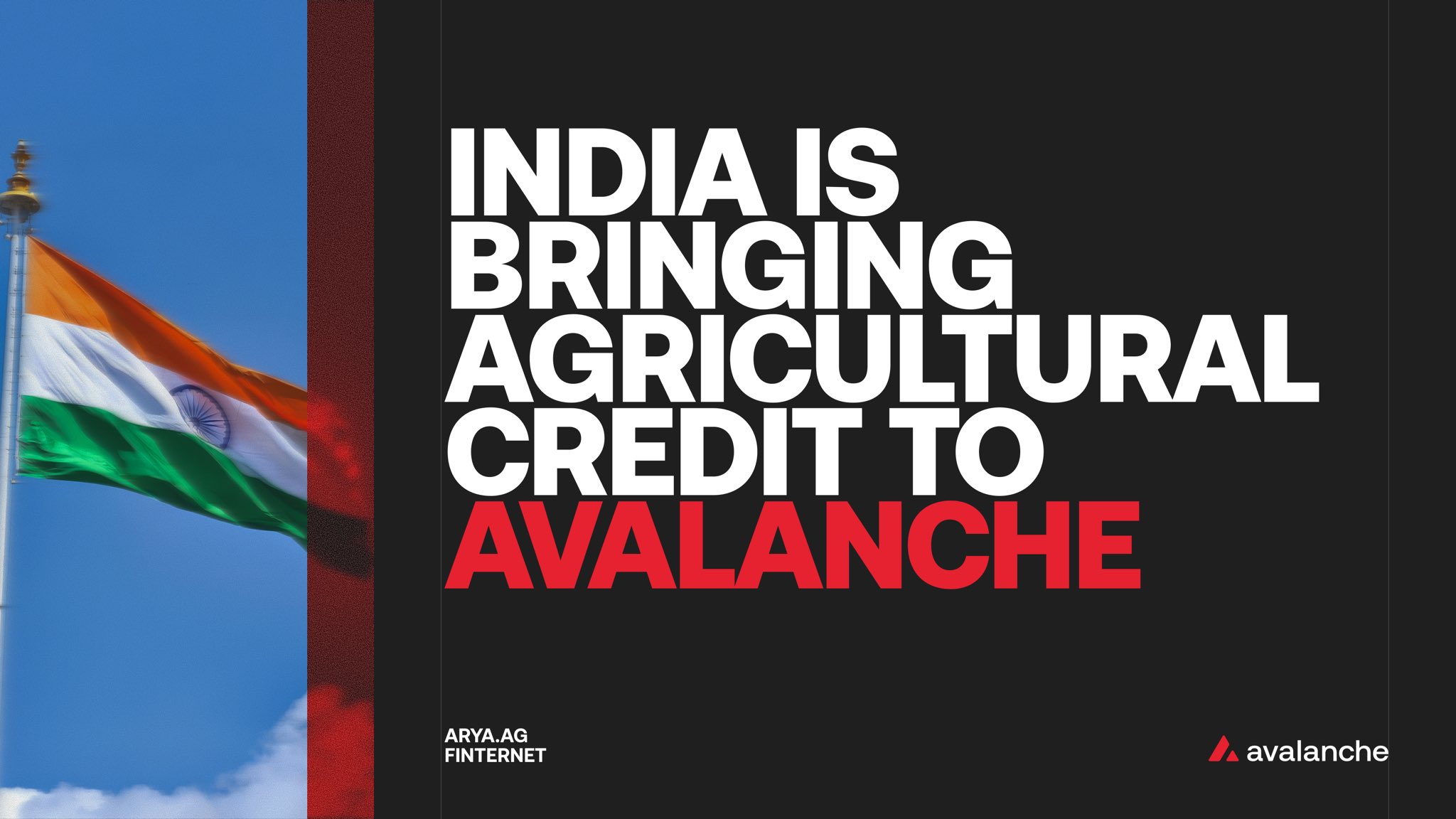Avalanche Brings India Agricultural Credit Onchain With Arya.ag - Abstract blockchain breaking news