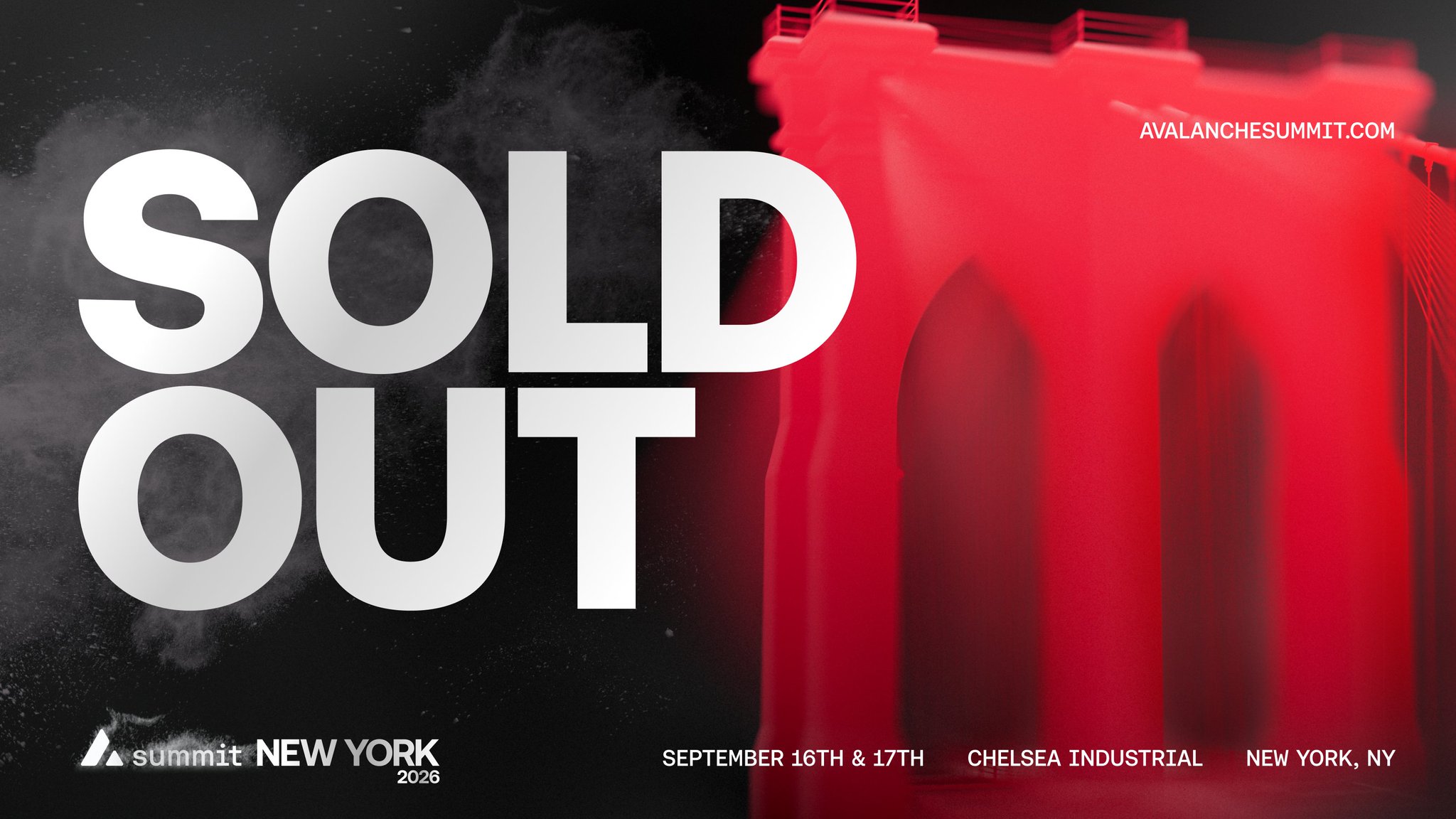 Avalanche Summit NYC Sells Out, Adds Last-Chance Tickets - Abstract blockchain breaking news