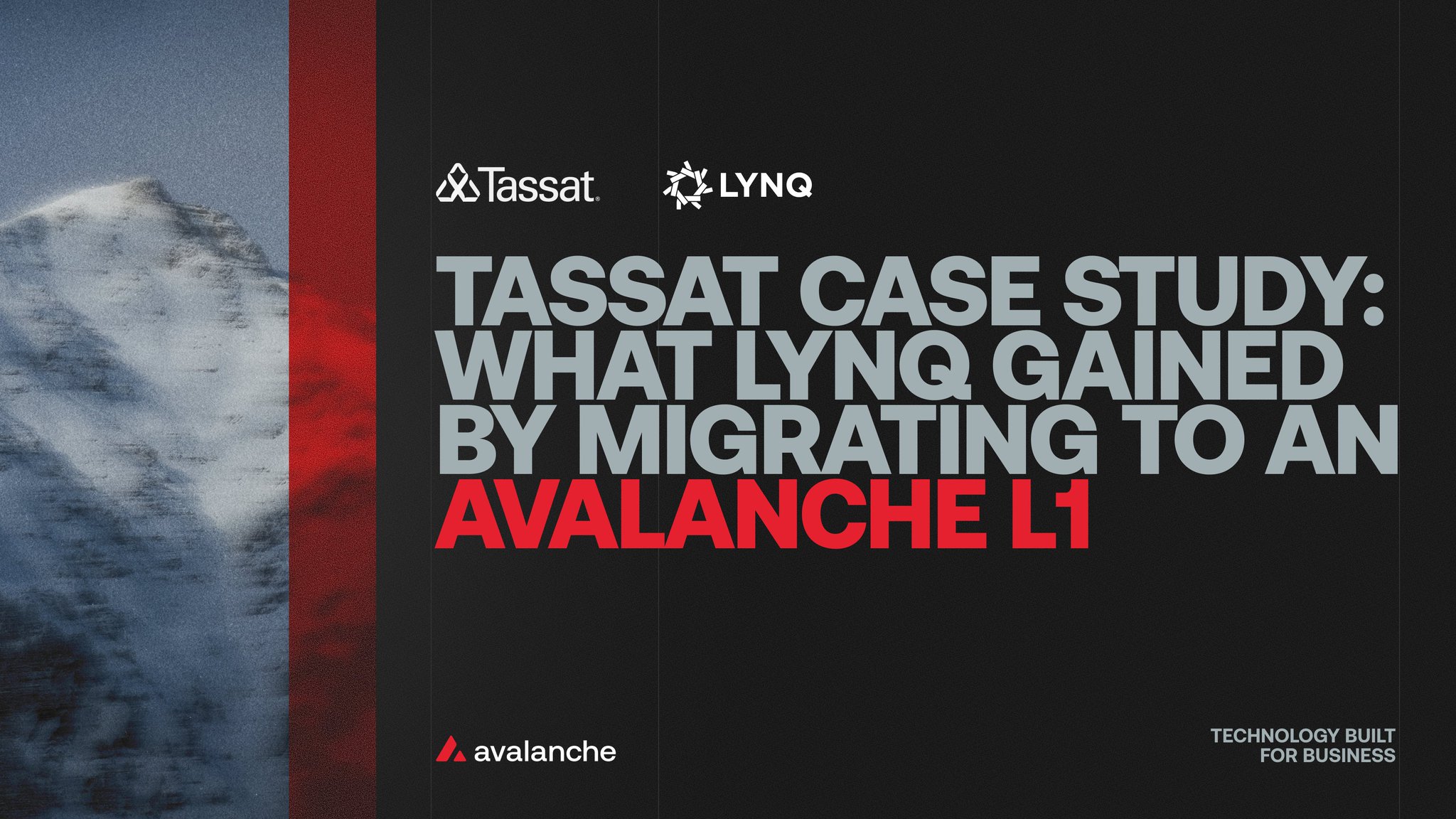 Lynq Moves Institutional Settlement to Avalanche L1 in Under 2 Hours - Abstract blockchain breaking news