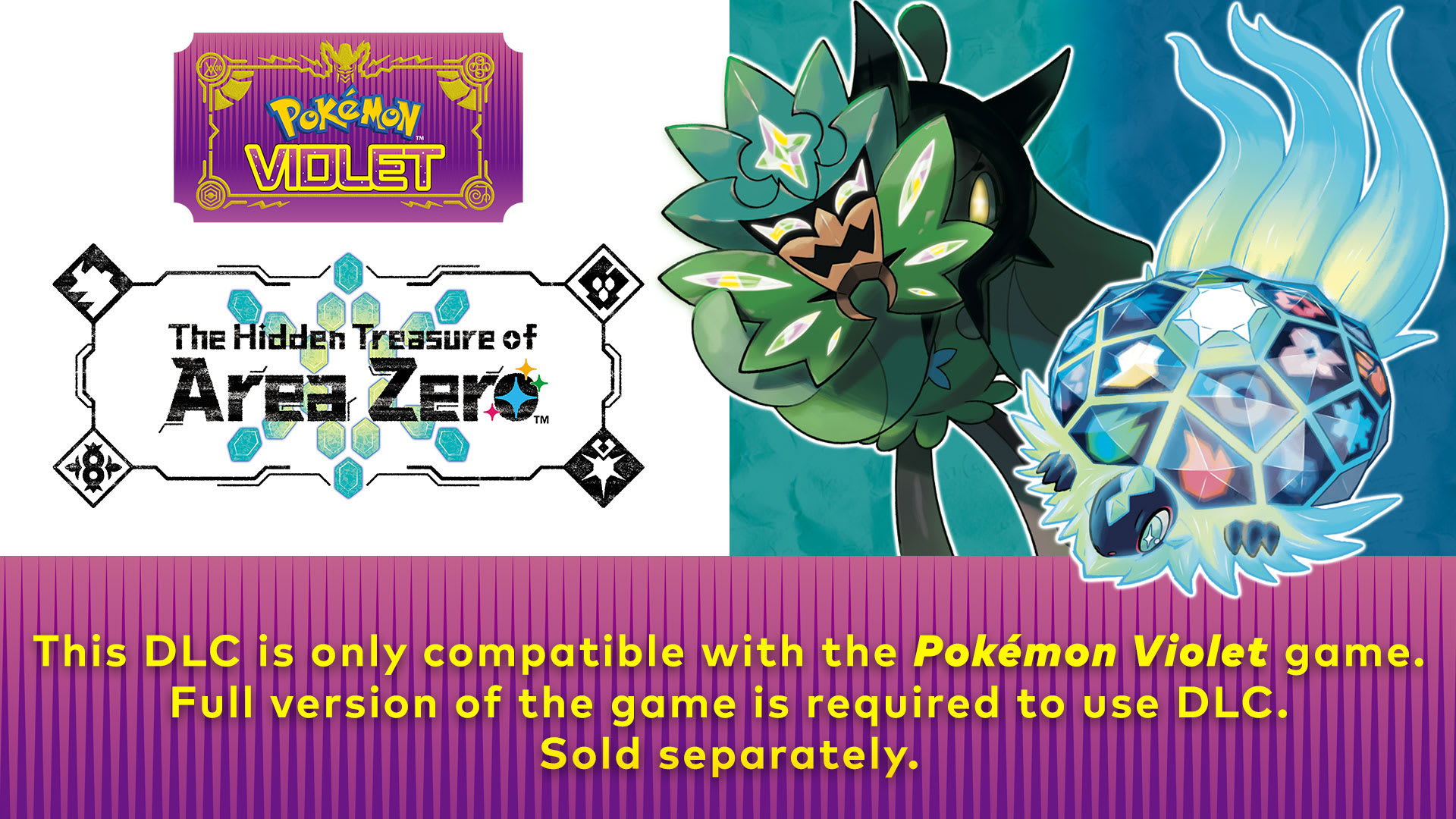 The Hidden Treasure of Area Zero DLC for Pokémon™ Violet cover