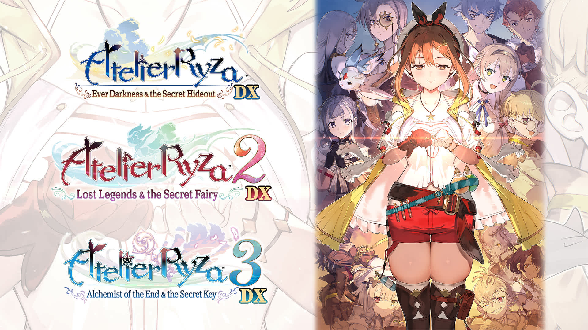 Atelier Ryza Secret Trilogy Deluxe Pack cover