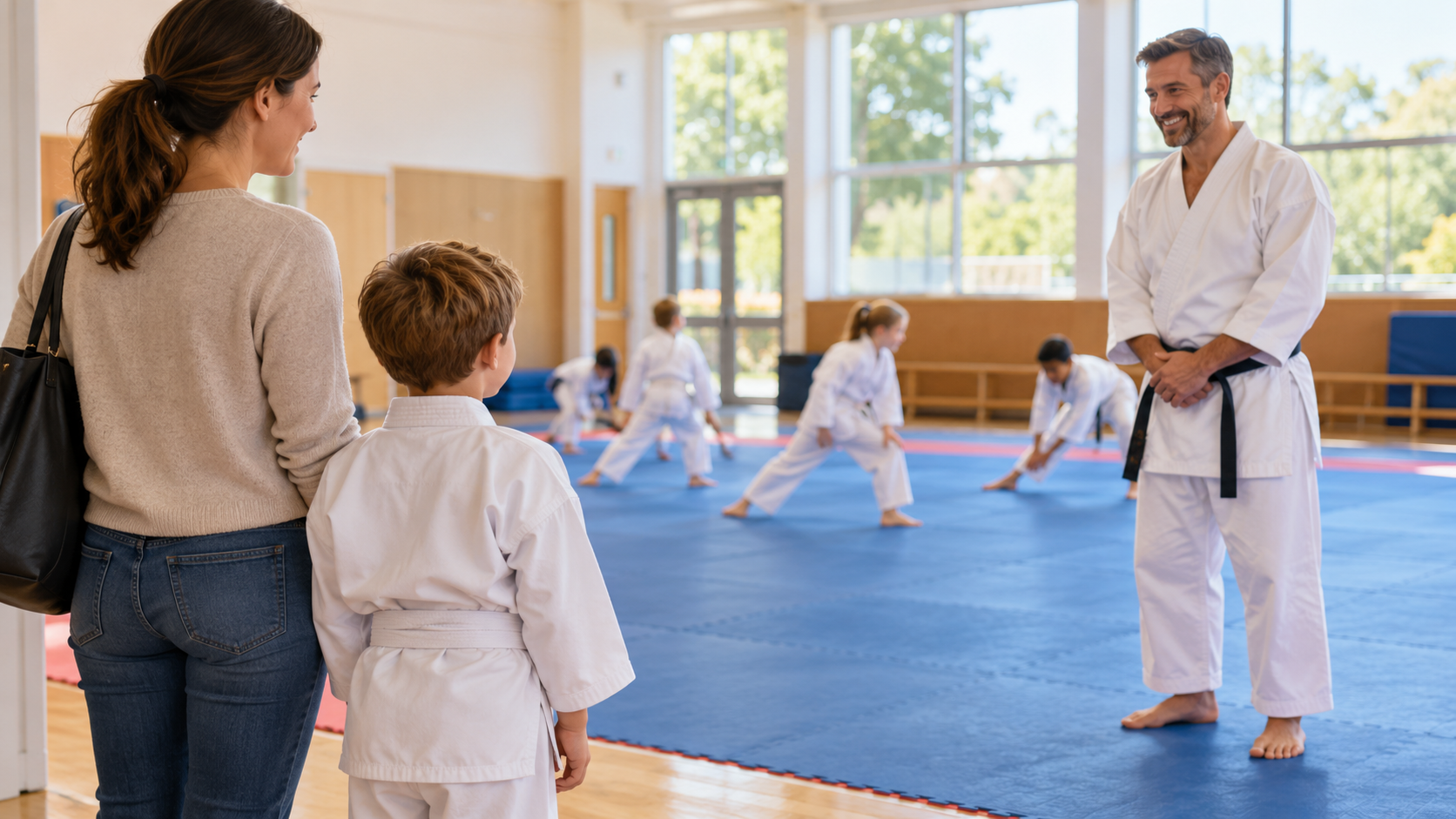 What to expect at a child’s first karate class