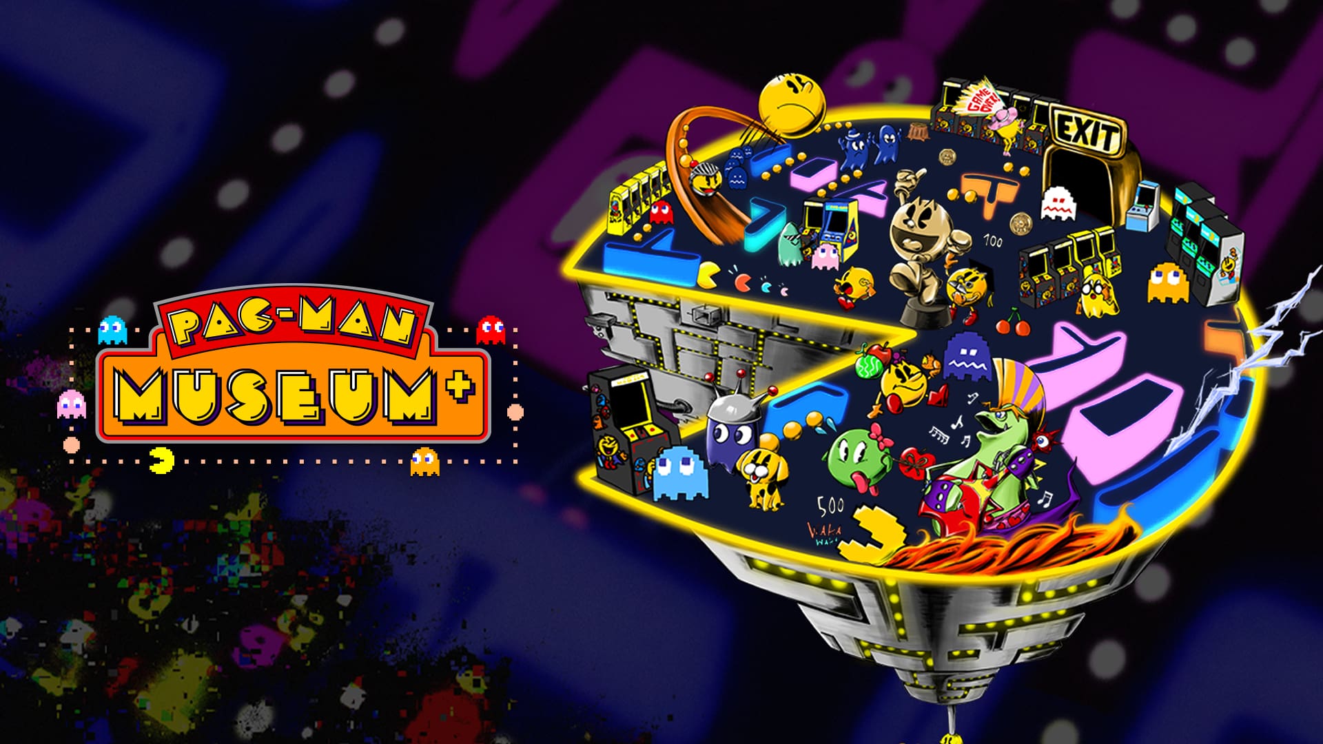 PAC-MAN MUSEUM+ cover