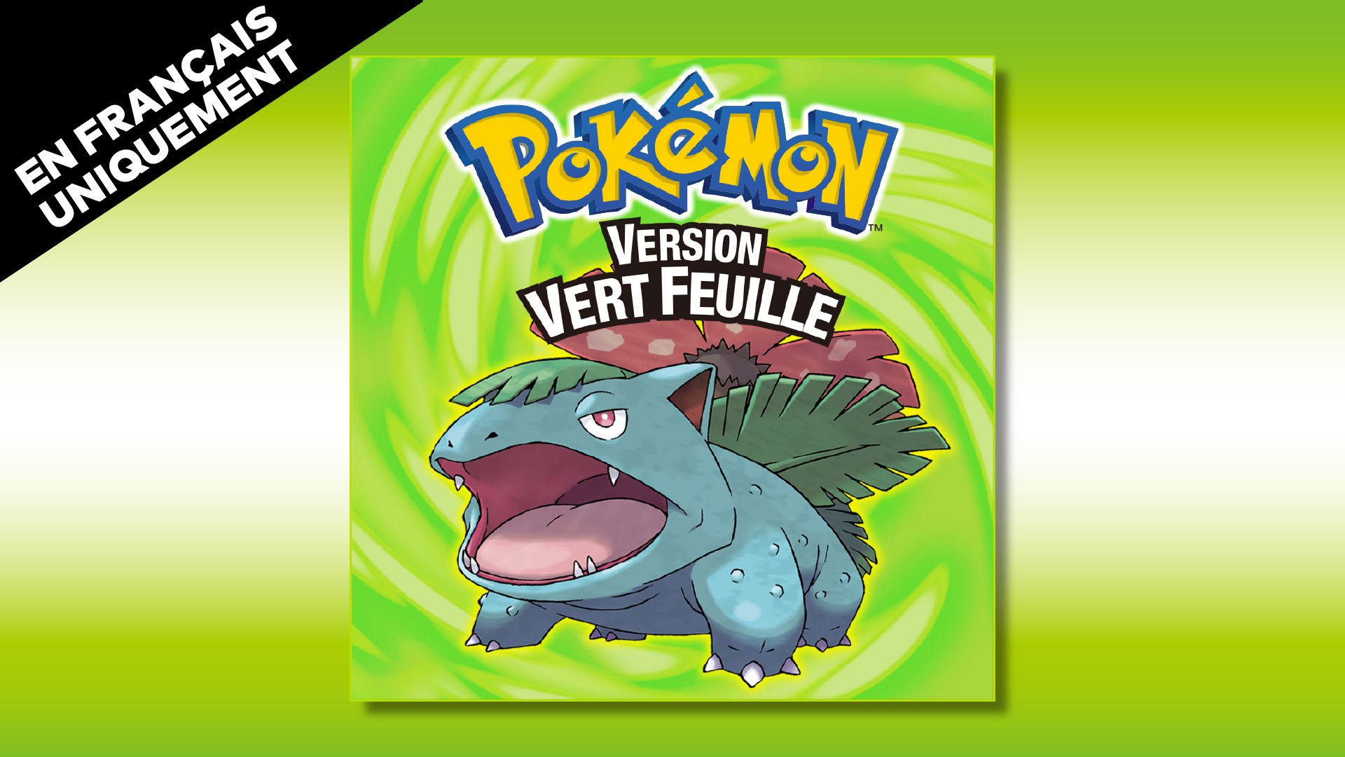 (French) Pokémon LeafGreen Version cover