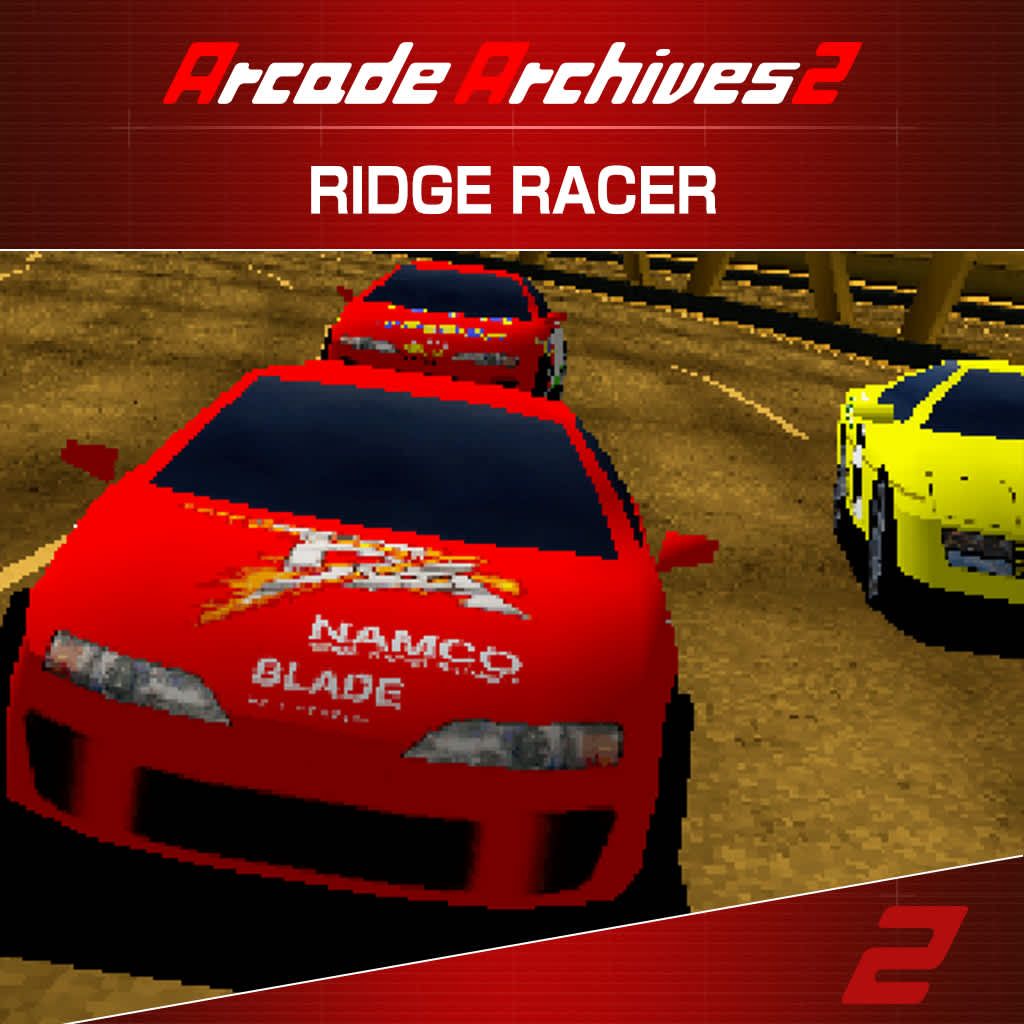 Arcade Archives 2 RIDGE RACER cover