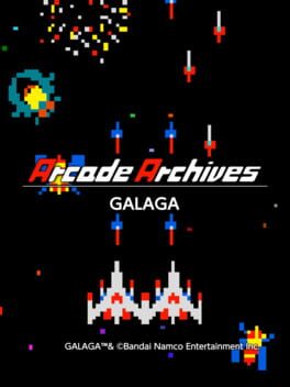 Arcade Archives GALAGA cover