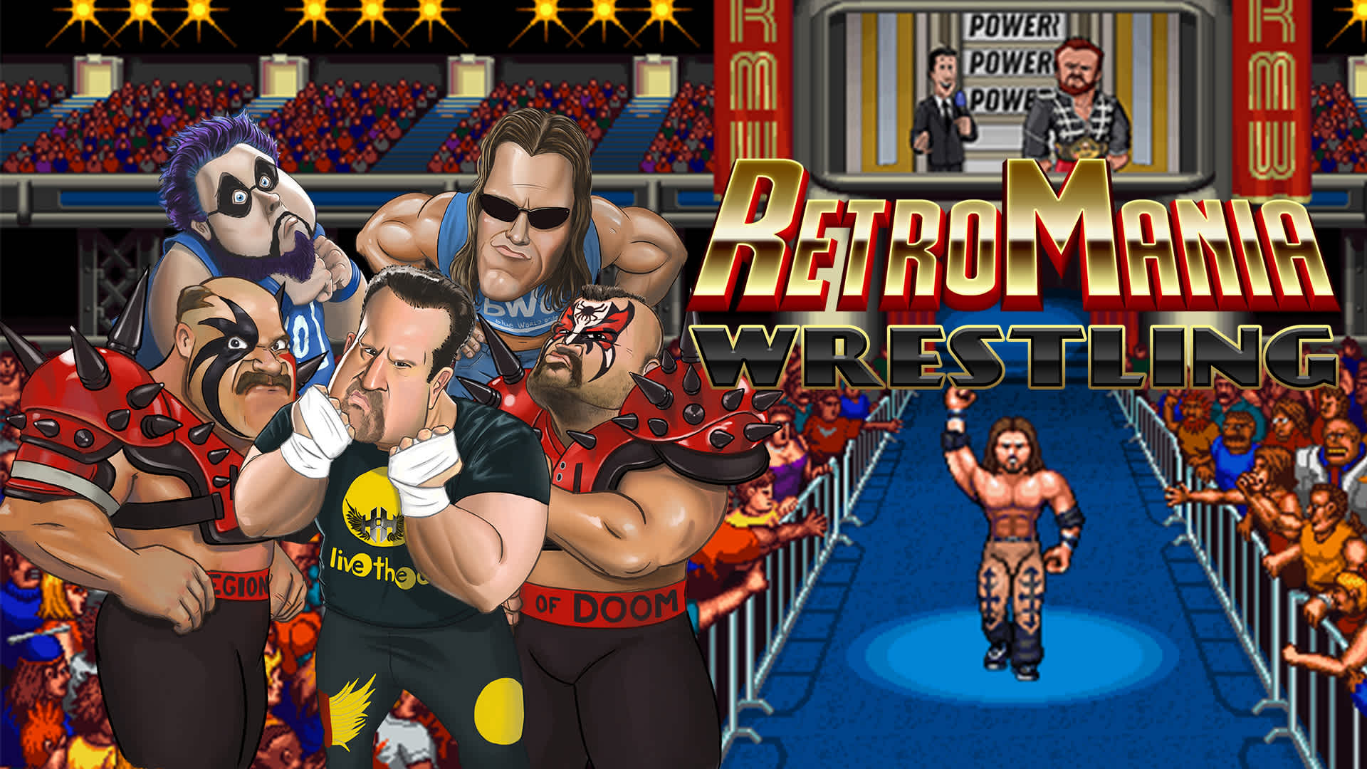 RetroMania Wrestling cover
