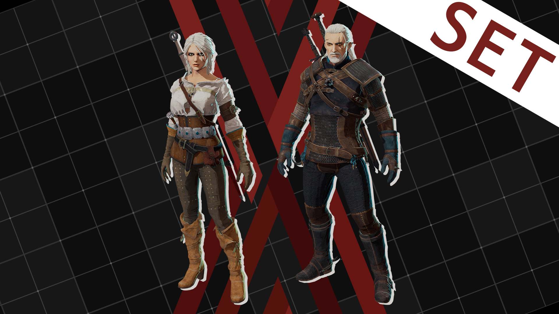 DAEMON X MACHINA™ Geralt and Ciri Outer Set cover