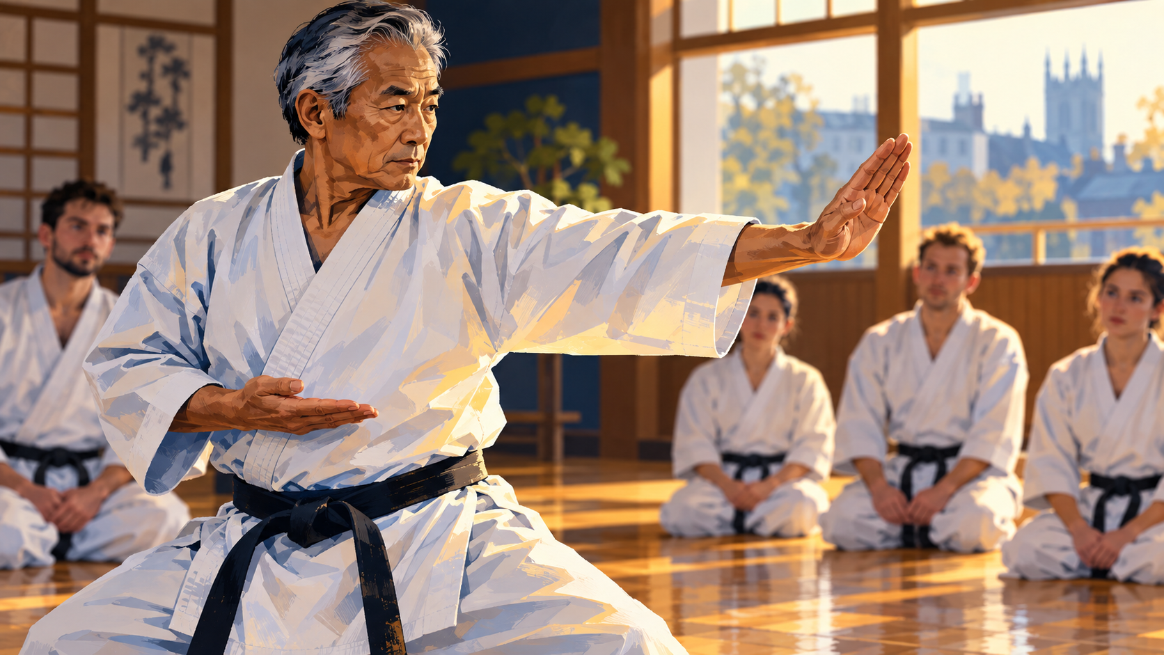 Shinji Tanaka Sensei brings SKKIF autumn training tour to Windsor and Telford