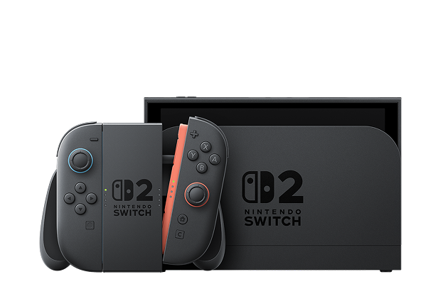 Nintendo Switch 2 console and Joy-Con 2 controllers