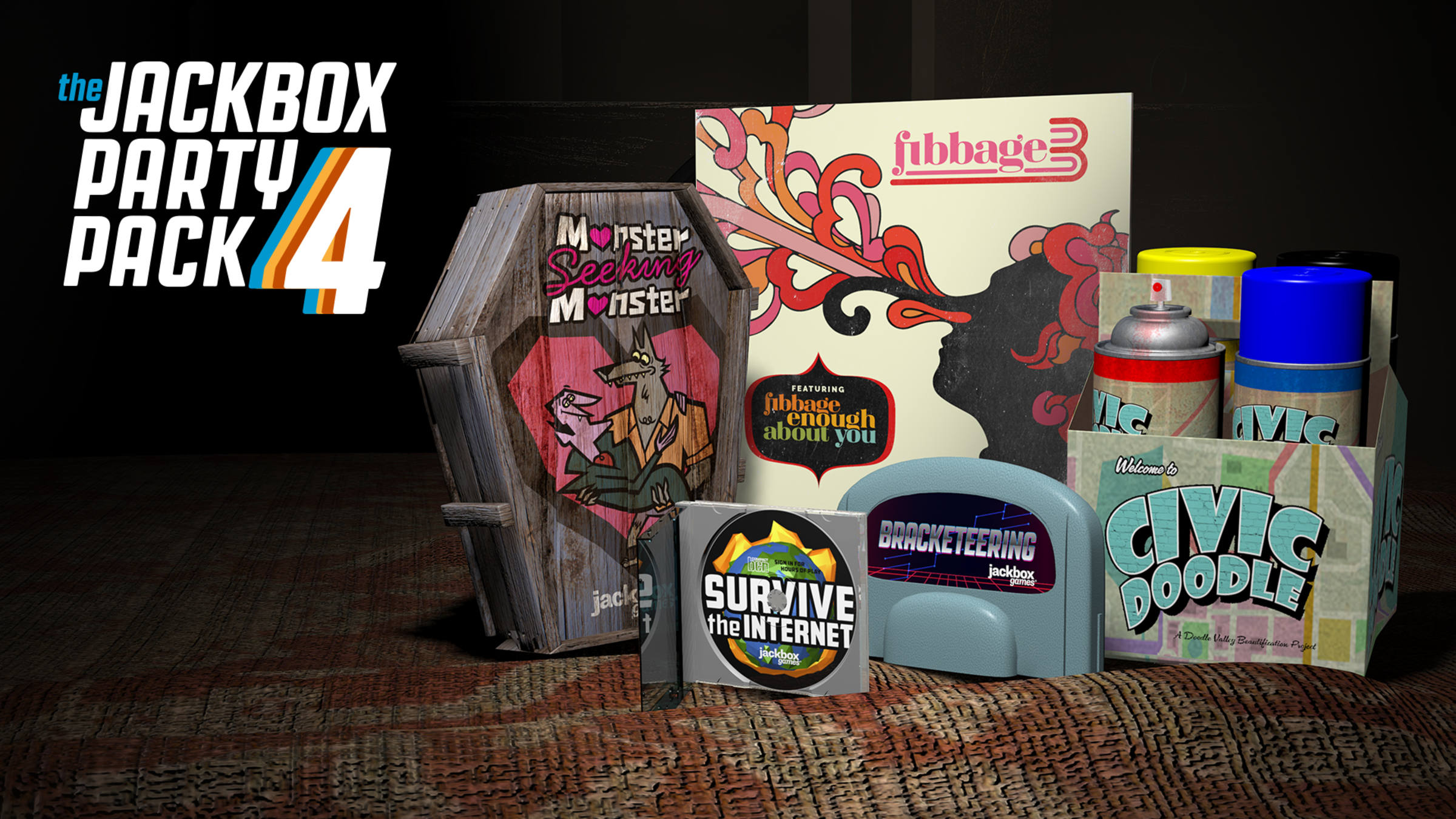 The Jackbox Party Pack 4 cover