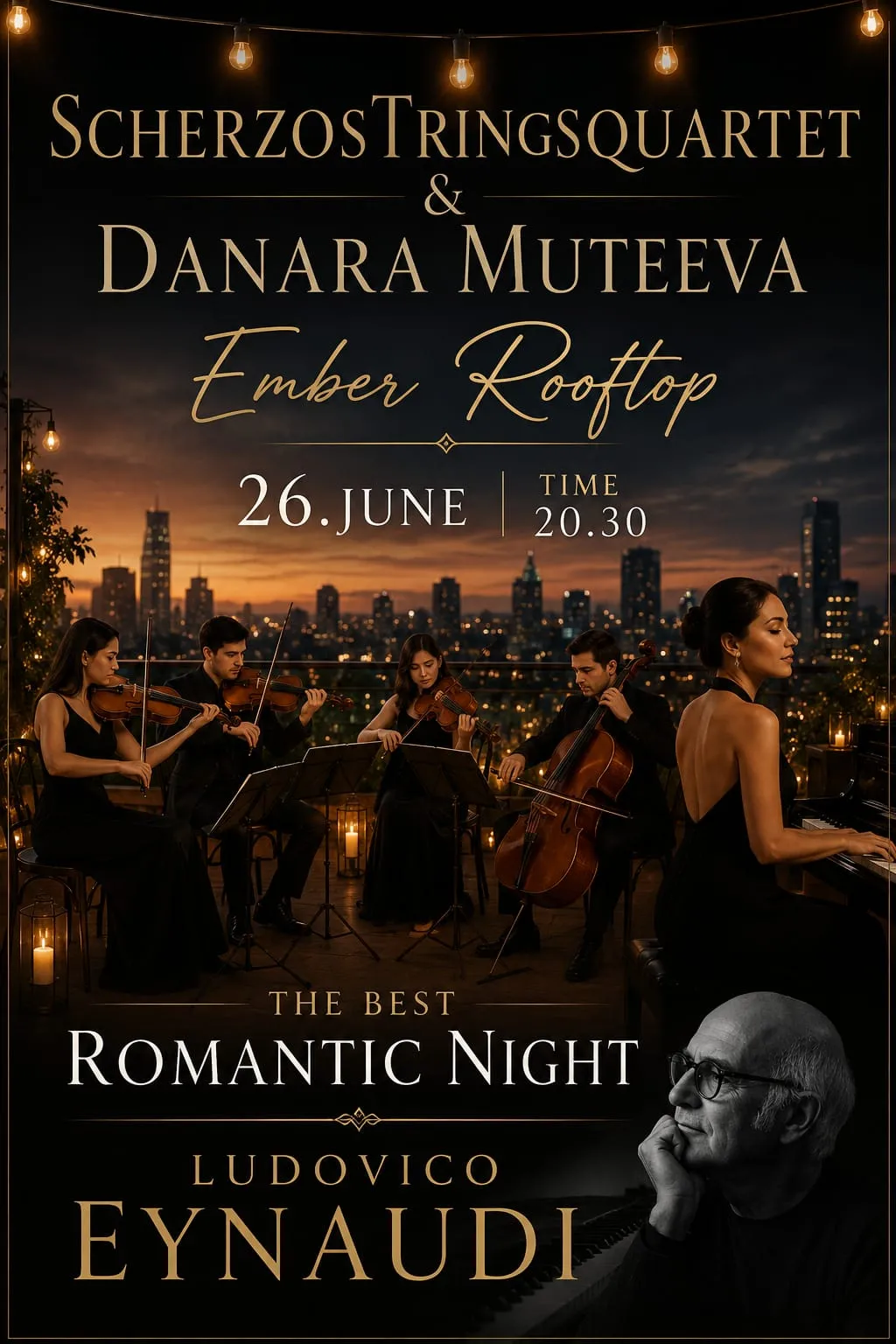 Romantic Evening in Ember Rooftop