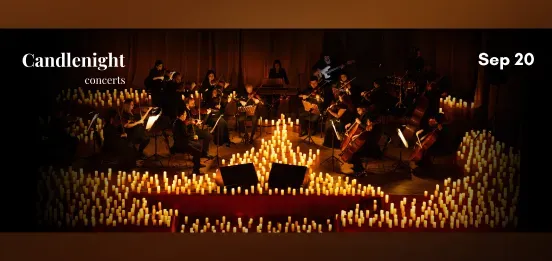Candlenight concerts, освещенные тысячами огней свечей