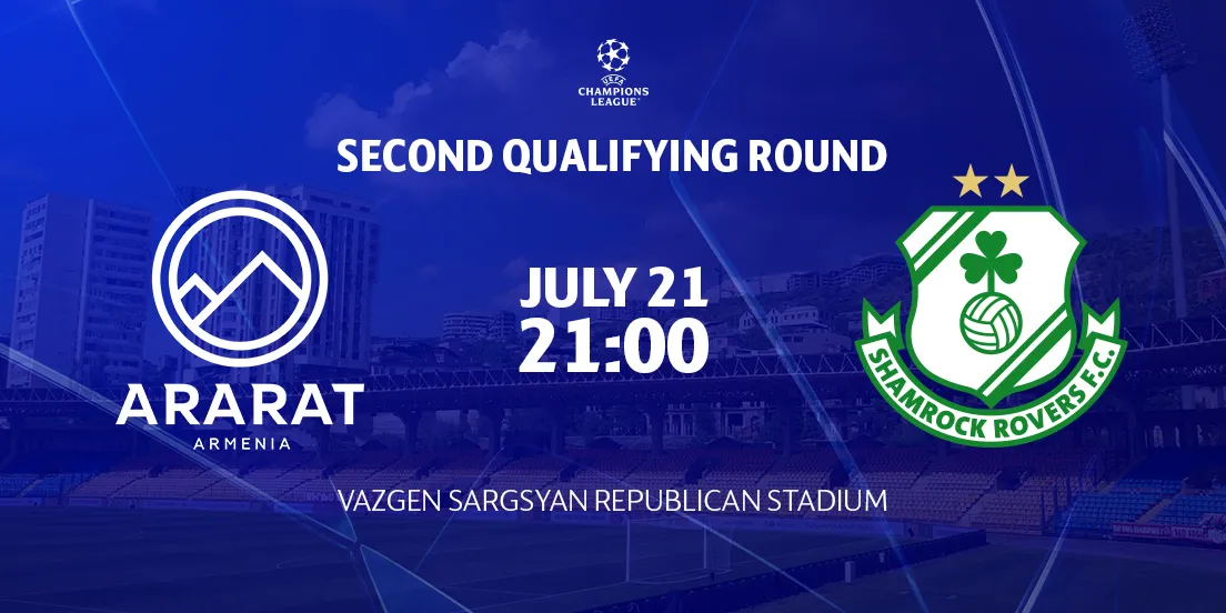 Ararat Armenia vs Shamrock Rovers